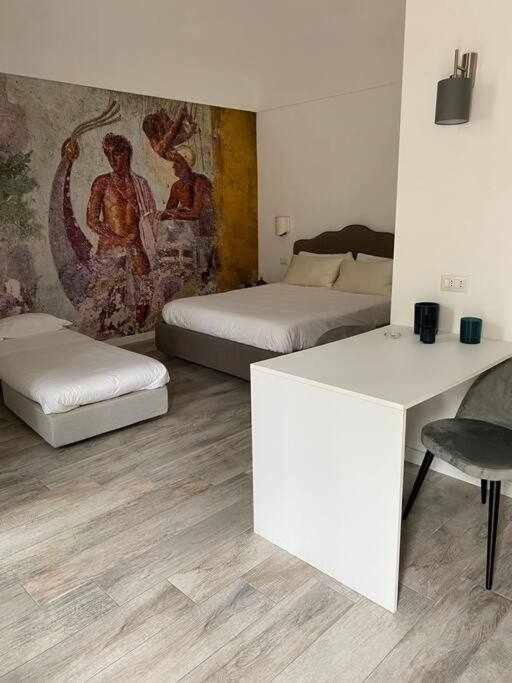 Soggiorno Tra Storia E Design La Domus Ercolano Bagian luar foto